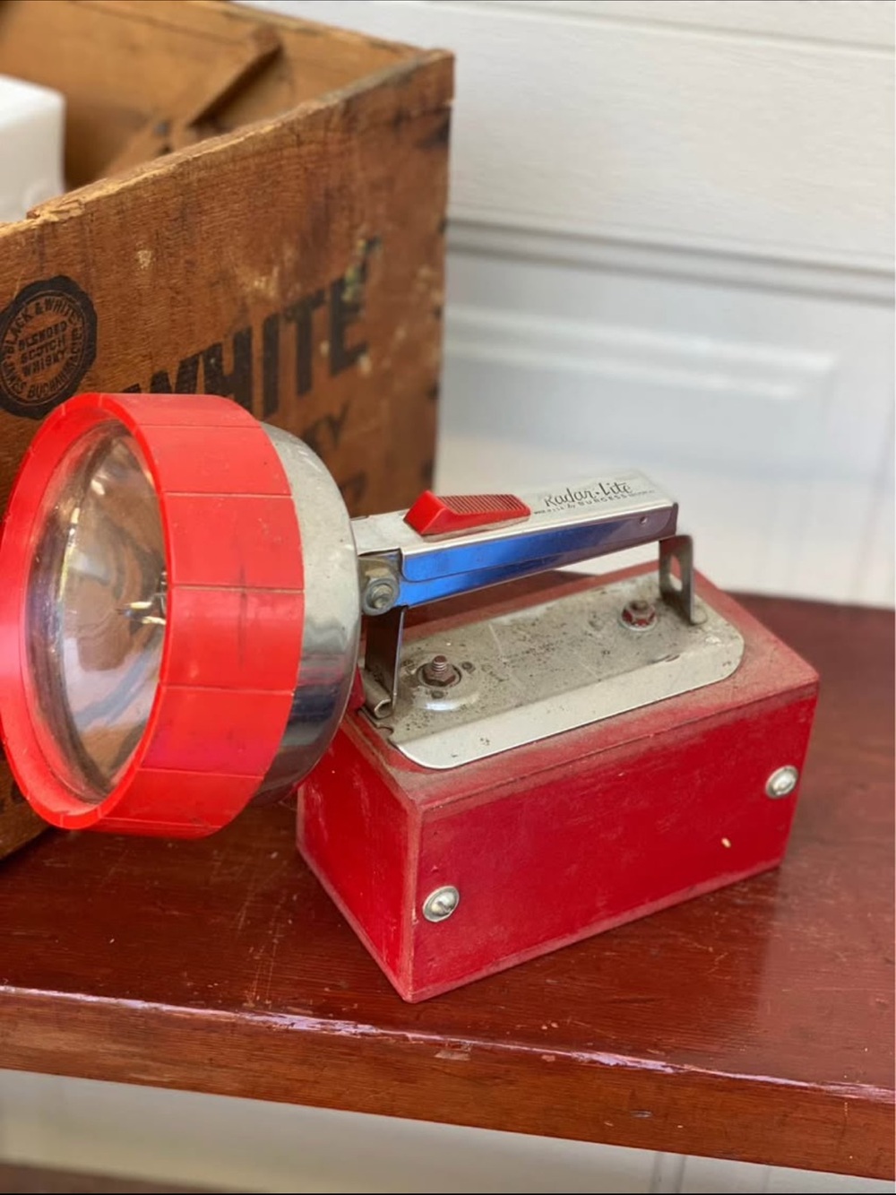 Rare Vintage Flashlight Radar Spotlight